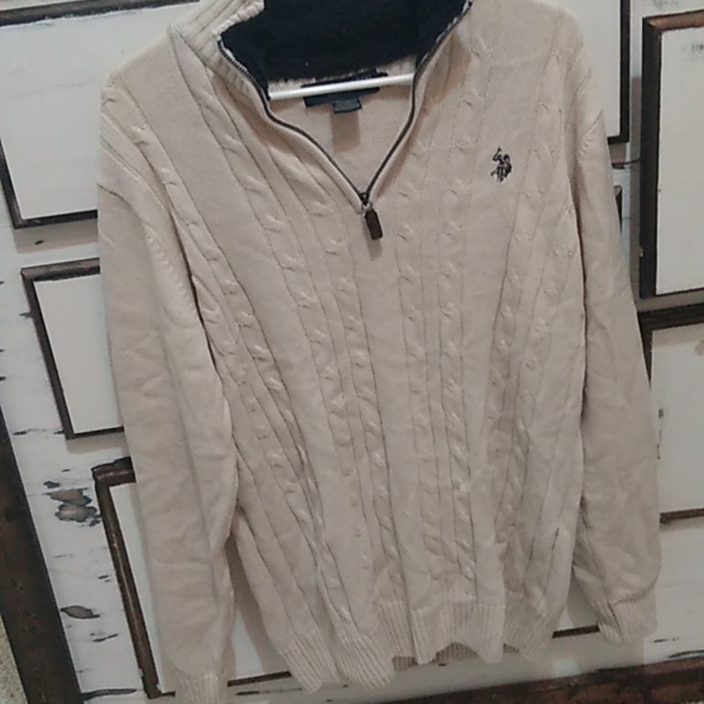 US polo sweater
